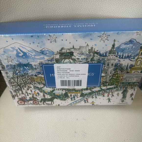 Michael Storrings 12 Days of Christmas Puzzle Advent Calendar NWT Collection - Picture 5 of 7